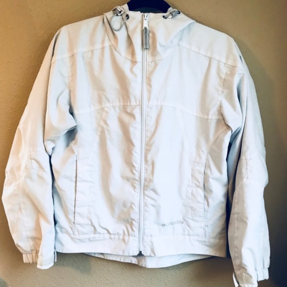 White Columbia Rain Jacket